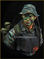 YM1845 - U.S. Navy SEAL Vietnam, resin 1/9 scale bust