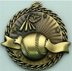 Baseball Medal Gold 2 inches