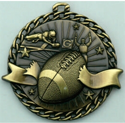 Football Medal Gold 2 inches