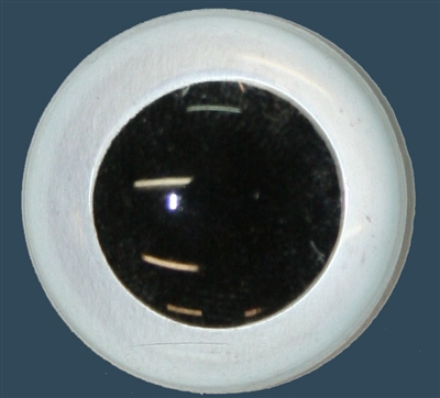 Blank - Glass Eyes - Round Pupil (Unpainted)