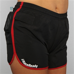 RaceReady Active Womens V-Notch Running Shorts with Pockets