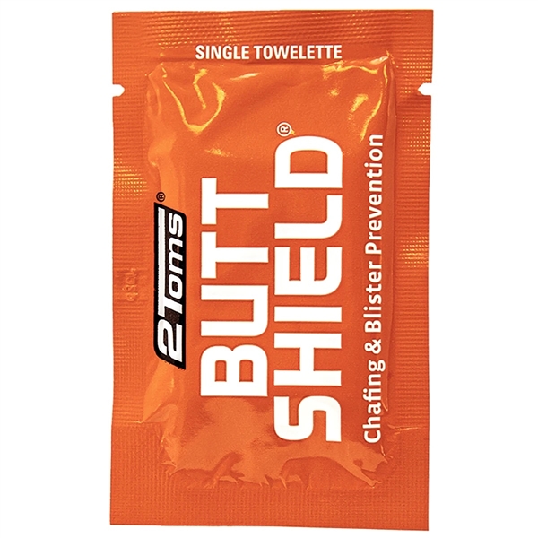 2Toms BUTTSHIELD Running Chafing Prevention Single-Use Wipe