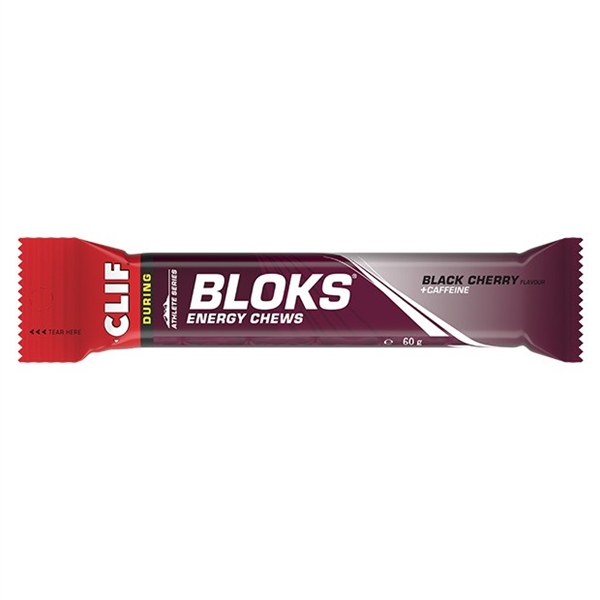 Clif Bloks Energy Chews : BLACK CHERRY
