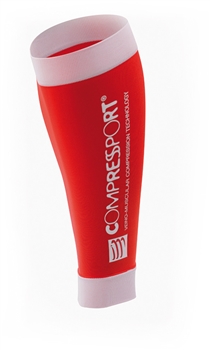 Compressport R2 Red Calf Sleeves (Race & Recovery)