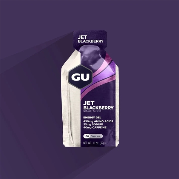 GU JET BLACKBERRY Energy Gels