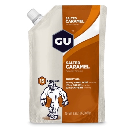 GU SALTED CARAMEL Energy Gel 15 Servings