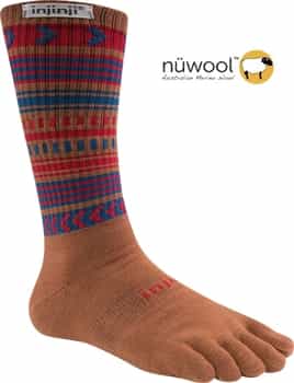 Injinji Performance 2.0 OUTDOOR Socks - Original Weight / Crew NuWool