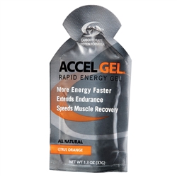 Accel Gel 4:1 Protein Energy Gels : CITRUS ORANGE