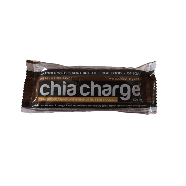 Chia Seed Flapjack Bars: COCOA PEANUT BUTTER