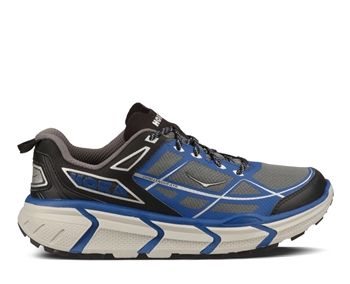 Mens Hoka CHALLENGER ATR Trail Running Shoes - Black / True Blue