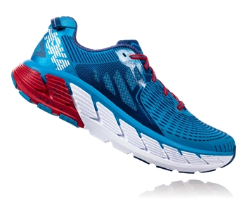 Mens Hoka GAVIOTA Road Running Shoes - Diva Blue / True Blue