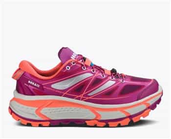 Womens Hoka MAFATE SPEED Trail Running Shoes - Wild Aster / Neon Coral