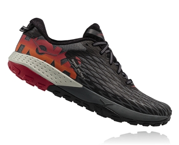 Mens Hoka SPEED INSTINCT Trail Running Shoes - Formula One / Black