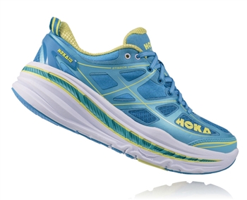 Womens Hoka STINSON 3 LITE Road Running Shoes - Dresden Blue / Blue Atoll