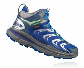 Mens Hoka TOR SPEED 2 WP Mountain Running Shoes - True Blue / Peacoat