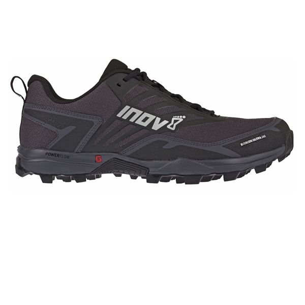Mens Inov-8 X-TALON ULTRA 260 Mountain Trail Running Shoes - Black / Grey