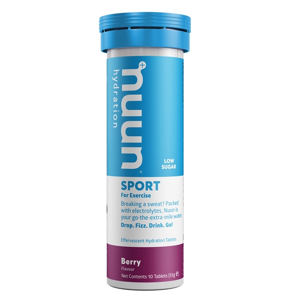Nuun Sport Berry Electrolyte Tablets (1 tube)