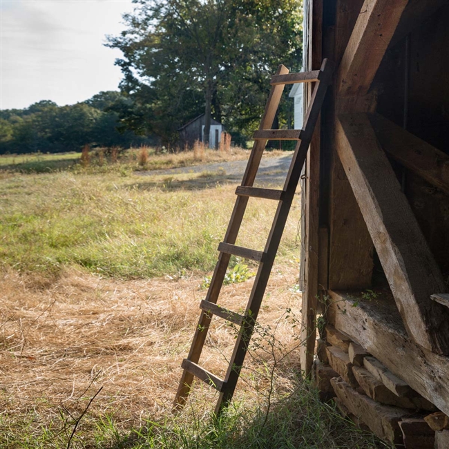 Wooden Barn Ladder