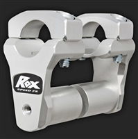 ROX 2" Pivoting Bar Risers for 1 1/8" Handlebar (with Extended Stem)