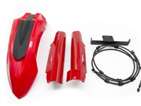 AltRider High Fender Kit for the Honda CRF1000L Africa Twin - Red