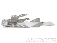 AltRider Skid Plate for the BMW R 1200 GS Water Cooled - Silver - With Mounting Bracket