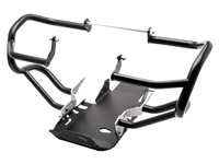 AltRider Crash Bar and Skid Plate System for the BMW R 1250 GS - Black Bars/Silver Plate