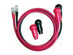 #1/0 AWG 3ft Power Inverter Cable Set