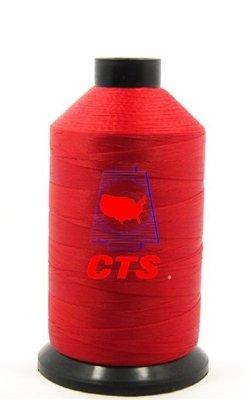 Nylon 69 Thread 1510 Red Half Pound