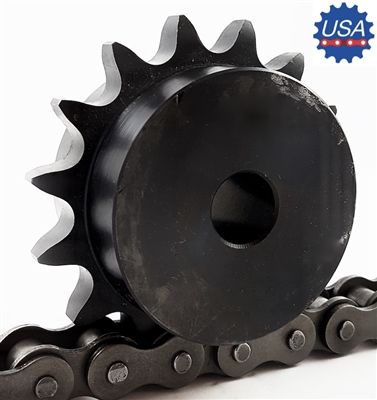 40B12 Sprocket Stock Bore 40B12 Sprocket