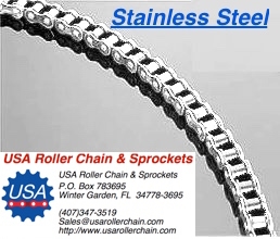 43 Stainless Steel Side Flexing Chain