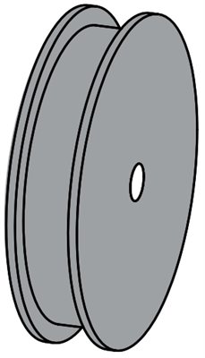 3-12-diameter-plastic-flat-belt-pulley