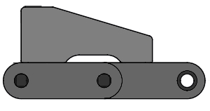 81XHH Cast Steel Pusher Lug Attachment