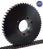 D60E45 sprocket double D60E45 sprocket