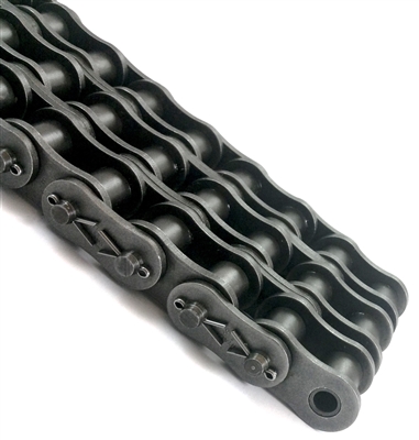 #100-3 Triple Strand Cottered Roller Chain