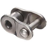 Economy Plus #25SS Stainless Steel Roller Chain Offset Link