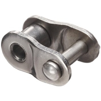 Economy Plus #41SS Stainless Steel Roller Chain Offset Link