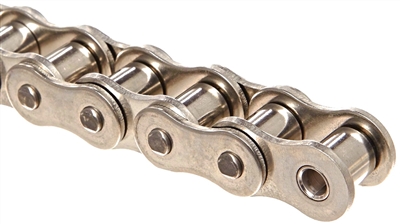 Premium #80 Nickel Plated Roller Chain