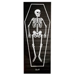 SOURPUSS Corpse Pose Yoga Mat [BLACK/WHITE]