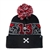 SOURPUSS 13 Knit Hat [BLACK/RED/WHITE]