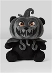 KILLSTAR KREEPTURES Pumpkin Teddy: Chasm Plush Toy [GREY/BLACK/ORANGE]