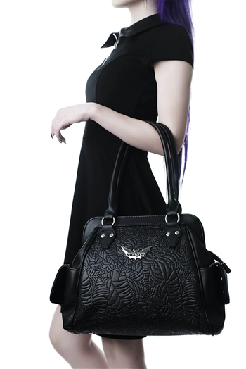 KILLSTAR Webutant Handbag Purse [BLACK]