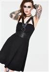 JAWBREAKER Release Me Skater Dress [Black]