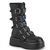 Demonia EMILY-330  Black Vegan Leather Calf-High Platform Boots [BLACK  VEGAN LEATHER]