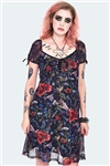 JAWBREAKER Night Meadow Skakter Dress [MULTI-COLOURED]