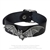 Alchemy Gothic Desmodus Pewter & Leather Bracelet Wrist Wrap Cuff