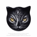 Alchemy Gothic - Cat-shape Sacred Cat Coaster