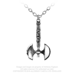 Alchemy Gothic Double Axe Pendant