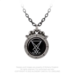 Alchemy Gothic Seal of Lucifer Pendant Necklace