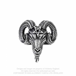 Alchemy Gothic Baphomet Ring