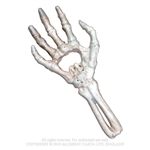 Alchemy Gothic Cast Iron Skeletal Hand Bottle Opener [WHITE]